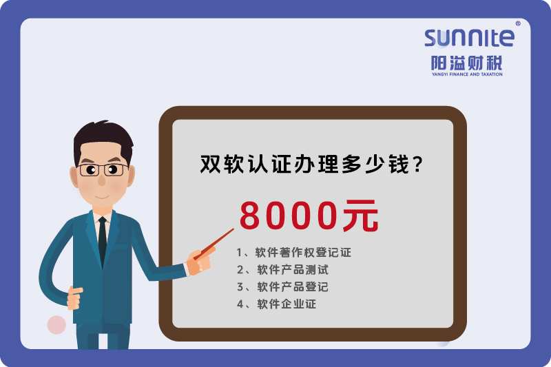 2024年3月雙軟認(rèn)證辦理多少錢？